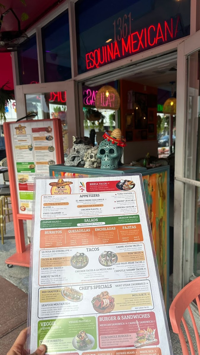 Esquina Mexicana Menu - Image 2