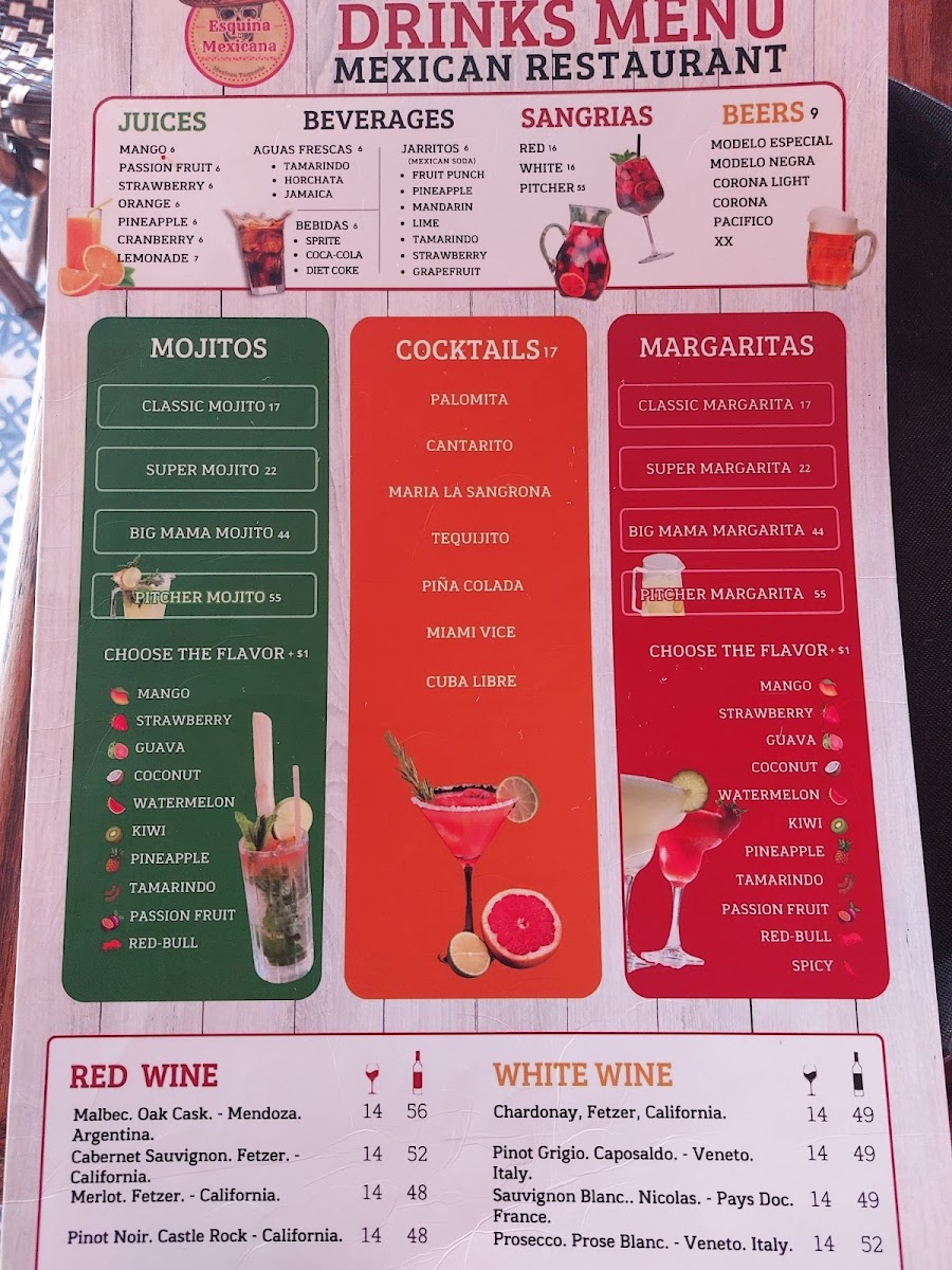 Esquina Mexicana Menu - Image 5