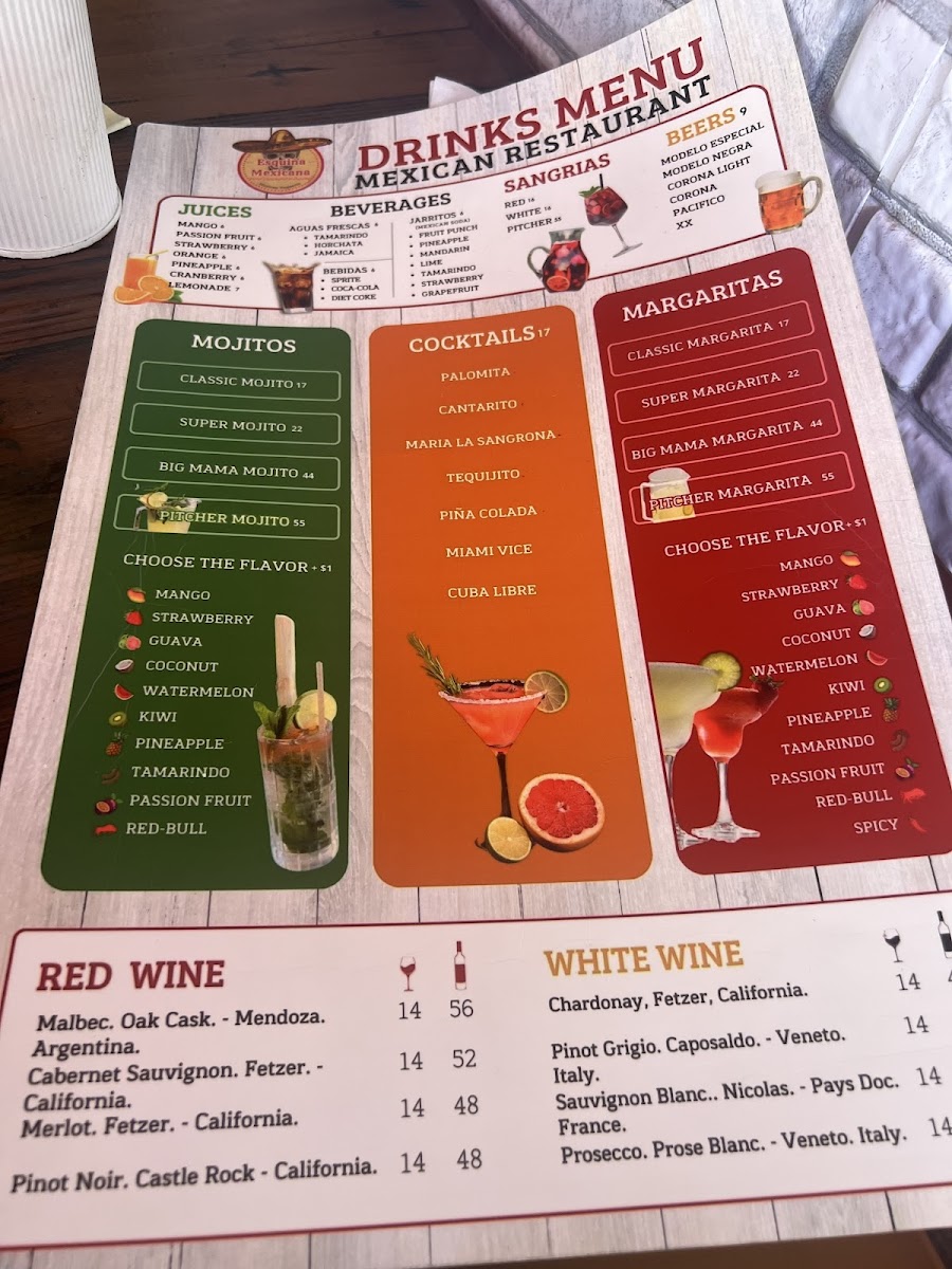 Esquina Mexicana Menu - Image 6